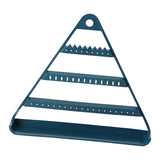 Maxbell Earring Holder Organizer Earring Display Rack for Watches Ear Studs Earrings Dark Blue
