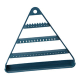 Maxbell Earring Holder Organizer Earring Display Rack for Watches Ear Studs Earrings Dark Blue