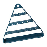 Maxbell Earring Holder Organizer Earring Display Rack for Watches Ear Studs Earrings Dark Blue