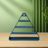 Maxbell Earring Holder Organizer Earring Display Rack for Watches Ear Studs Earrings Dark Blue
