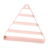 Maxbell Earring Holder Organizer Earring Display Rack for Watches Ear Studs Earrings Pink