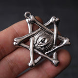 Maxbell Eye of God Pendant for Business Party Daily Wear Vintage Ornament Miniatures Pendant