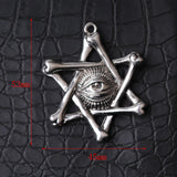 Maxbell Eye of God Pendant for Business Party Daily Wear Vintage Ornament Miniatures Pendant