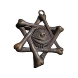 Maxbell Eye of God Pendant for Women Men Vintage Jewelry DIY Craft Making Miniatures