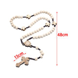 Maxbell Rosary Cross Pendant Necklace Jewelry for Birthday Mother Day Valentines Day