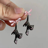 Maxbell Cat Drop Earrings Elegant Trend Jewelry for Party Daily Casual Business Gift