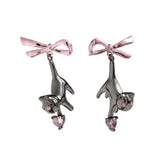 Maxbell Cat Drop Earrings Elegant Trend Jewelry for Party Daily Casual Business Gift