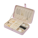 Maxbell Jewelry Organizer Portable Jewelry Display Case for Rings Earrings Ear Studs