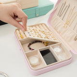 Maxbell Jewelry Organizer Portable Jewelry Display Case for Rings Earrings Ear Studs