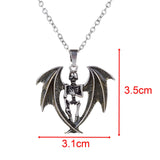 Maxbell Luminous Necklace Punk Glowing Novelty Jewellery for Party Halloween Cosplay