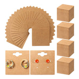 Maxbell 300x Kraft Paper Earring Display Cards for Boutique Display Store Trade Show