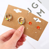 Maxbell 300x Kraft Paper Earring Display Cards for Boutique Display Store Trade Show