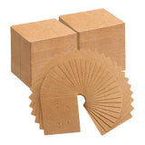 Maxbell 300x Kraft Paper Earring Display Cards for Boutique Display Store Trade Show