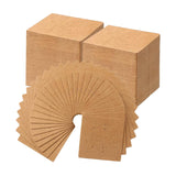 Maxbell 300x Kraft Paper Earring Display Cards for Boutique Display Store Trade Show