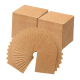Maxbell 300x Kraft Paper Earring Display Cards for Boutique Display Store Trade Show