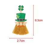 Maxbell ST Patrick Earrings Creative Women Dangle Earrings for Club Party Daily Wear