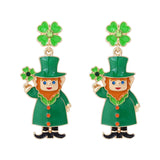 Maxbell 2x ST. Patrick's Day Earrings Charms Jewelry for Daily Wear Holiday Carnival