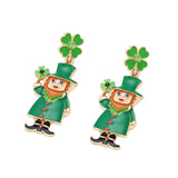 Maxbell 2x ST. Patrick's Day Earrings Charms Jewelry for Daily Wear Holiday Carnival