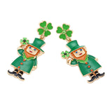 Maxbell 2x ST. Patrick's Day Earrings Charms Jewelry for Daily Wear Holiday Carnival