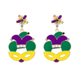 Maxbell ST Patrick's Day Earrings Trendy Drop Earrings for Women Daily Wear Festival