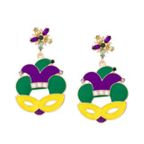 Maxbell ST Patrick's Day Earrings Trendy Drop Earrings for Women Daily Wear Festival