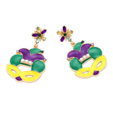 Maxbell ST Patrick's Day Earrings Trendy Drop Earrings for Women Daily Wear Festival