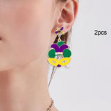 Maxbell ST Patrick's Day Earrings Trendy Drop Earrings for Women Daily Wear Festival