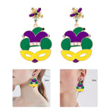 Maxbell ST Patrick's Day Earrings Trendy Drop Earrings for Women Daily Wear Festival