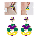 Maxbell ST Patrick's Day Earrings Trendy Drop Earrings for Women Daily Wear Festival
