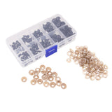 Maxbell 100 Pieces Safety Eyes Black Plastic 6-12mm
