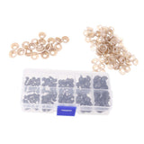 Maxbell 100 Pieces Safety Eyes Black Plastic 6-12mm