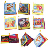 Maxbell Colorful Baby Kids Cloth Cognize Book- Vegetables
