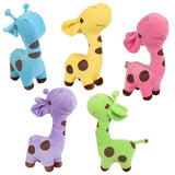 Maxbell Cute Giraffe Soft Plush Toy Kids Stuffed Animal Gift - Fuchsia