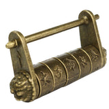 Maxbell Chinese Old Style Carved Word Password Padlock Locks