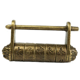 Maxbell Chinese Old Style Carved Word Password Padlock Locks