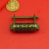 Maxbell Chinese Old Style Carved Word Password Padlock Locks