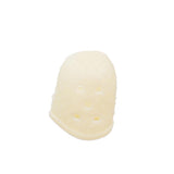Maxbell 4 pcs Medium Yellow Silicone Fingertip Protectors for Guitar Bass Banjo