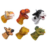 Maxbell Tiger Head Action Figure Hand Puppet Toy