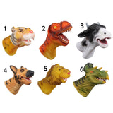 Maxbell Tiger Head Action Figure Hand Puppet Toy