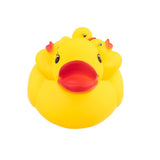 Maxbell Baby Bath Squeaky Toys Rubber Ducks Family Yellow Pack of 4