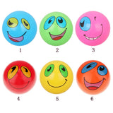 Maxbell 9" Inflatable Smile  Beach Pool Ball Kids Toy-Red