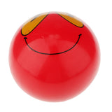 Maxbell 9" Inflatable Smile  Beach Pool Ball Kids Toy-Red