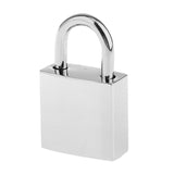 Maxbell 1Pc Mini Square Padlocks Key Lock Silver