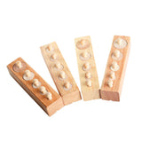 Maxbell Set Of Knobbed Cylinder Blocks Kids Childrens Educational Toy