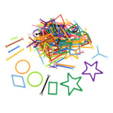 Max Maxb 270pcs Puzzle Sticks Drawing Board Kids Play Learn Puzzle Toy Set Gift