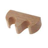Maxbell Calligraphy Simple Brushes Pen Pencil Holder Office Decor Wooden Stand Rest