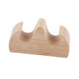 Maxbell Calligraphy Simple Brushes Pen Pencil Holder Office Decor Wooden Stand Rest