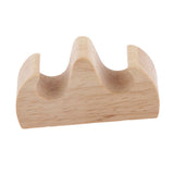 Maxbell Calligraphy Simple Brushes Pen Pencil Holder Office Decor Wooden Stand Rest
