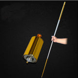 Maxbell Visual Stunning Magic Trick Appearing Cane for Illusion Stage - Golden 150cm