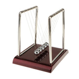 Maxbell Plastic Base Stand Steel Ball Classic Newton Cradle Balance Balls Square-S